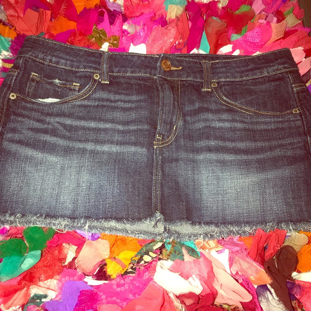 American Eagle Denim mini skirt